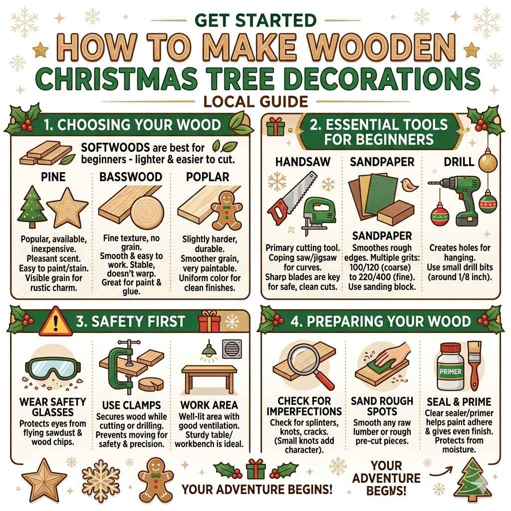 Get Started How to Make Wooden Christmas Tree Decorations