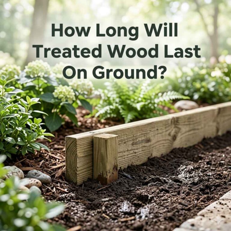 How Long Will Treated Wood Last On Ground