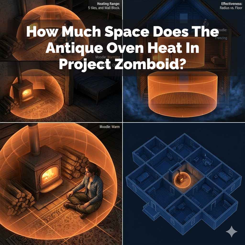 How Much Space Does The Antique Oven Heat In Project Zomboid