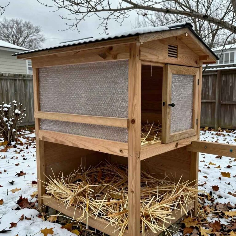 How To Keep A Chicken Coop Warm In Winter Without Heaters