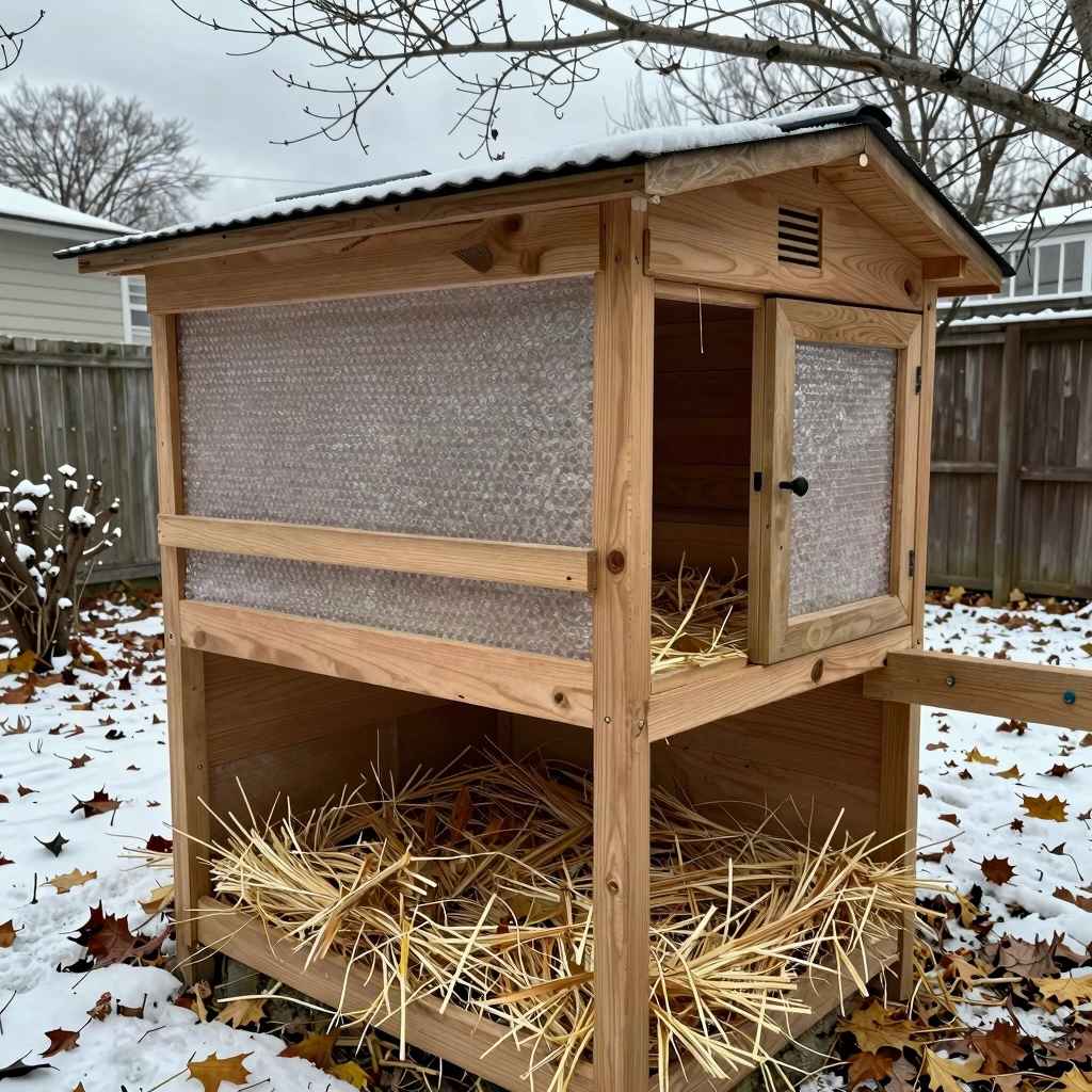 How To Keep A Chicken Coop Warm In Winter Without Heaters