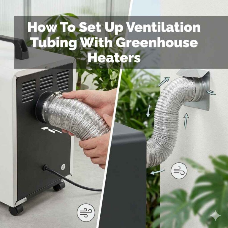 How To Set Up Ventilation Tubing With Greenhouse Heaters