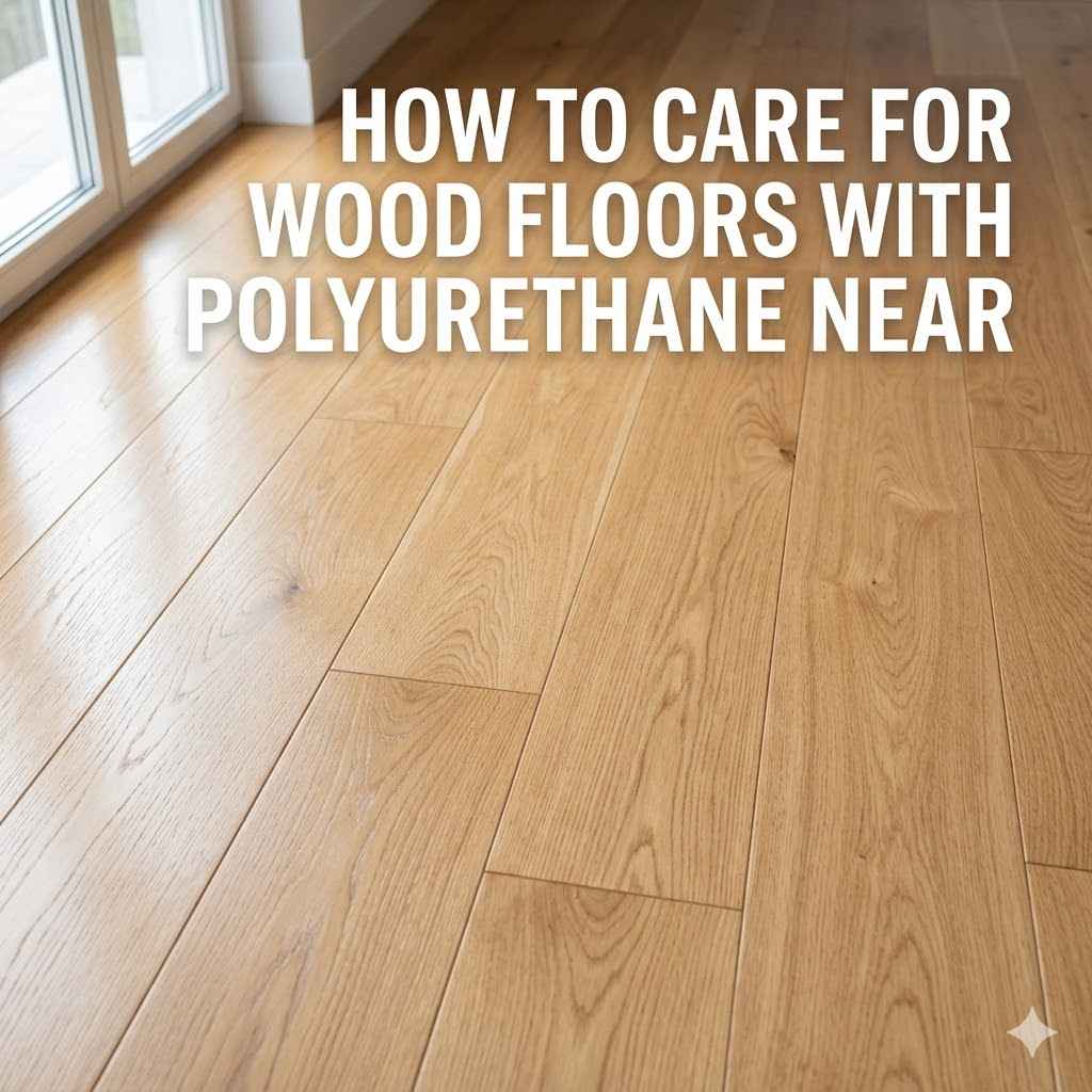 How to Care for Wood Floors With Polyurethane Near