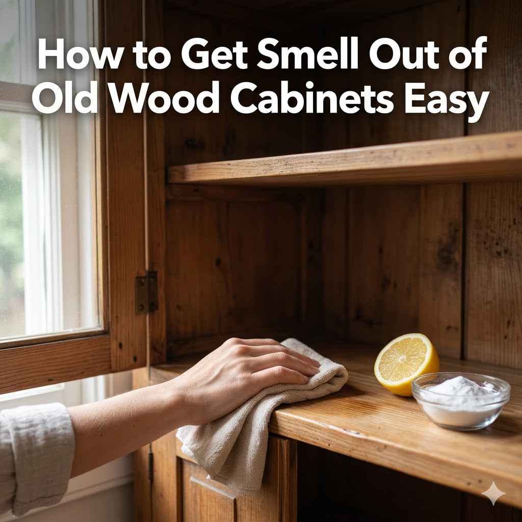 How to Get Smell Out of Old Wood Cabinets Easy
