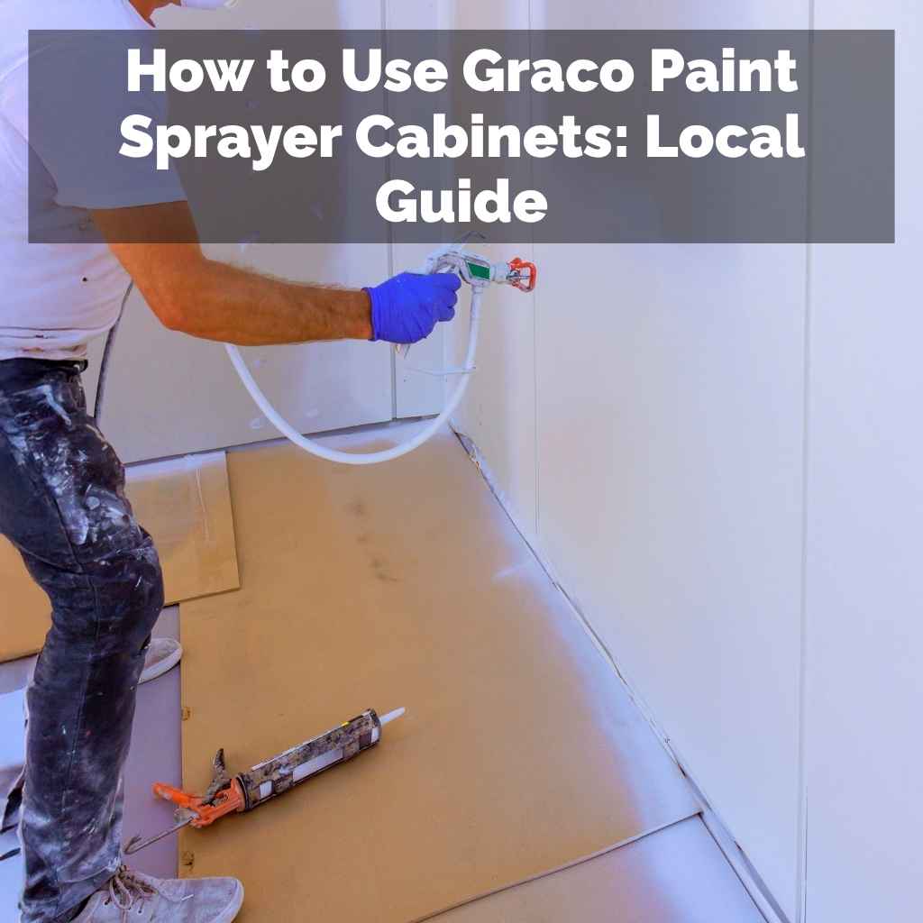 How to Use Graco Paint Sprayer Cabinets