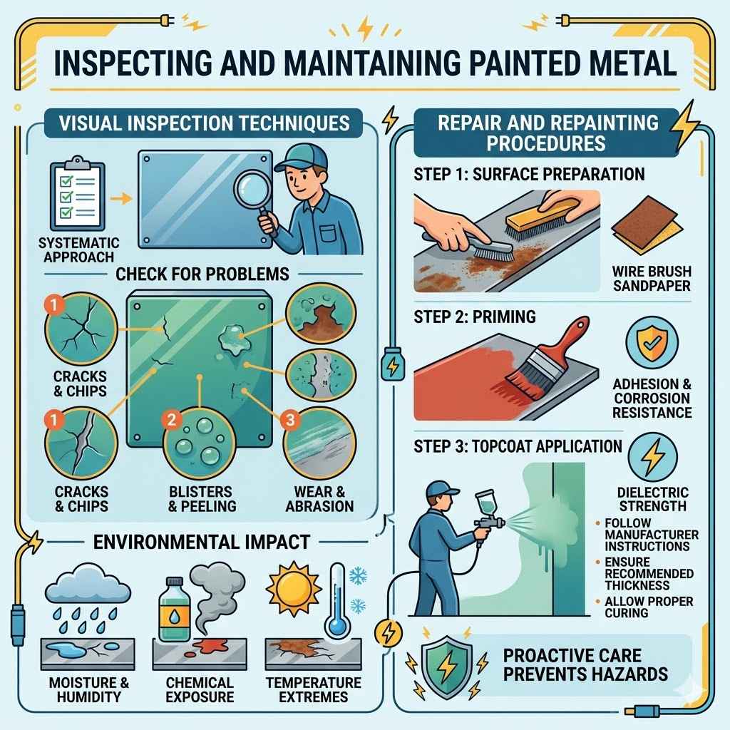 Inspecting and Maintaining Painted Metal