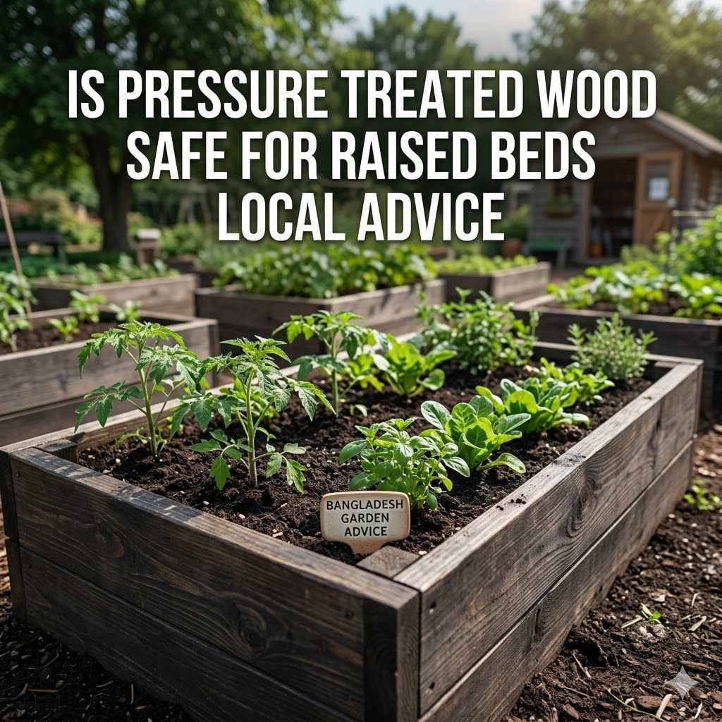 Is Pressure Treated Wood Safe for Raised Beds