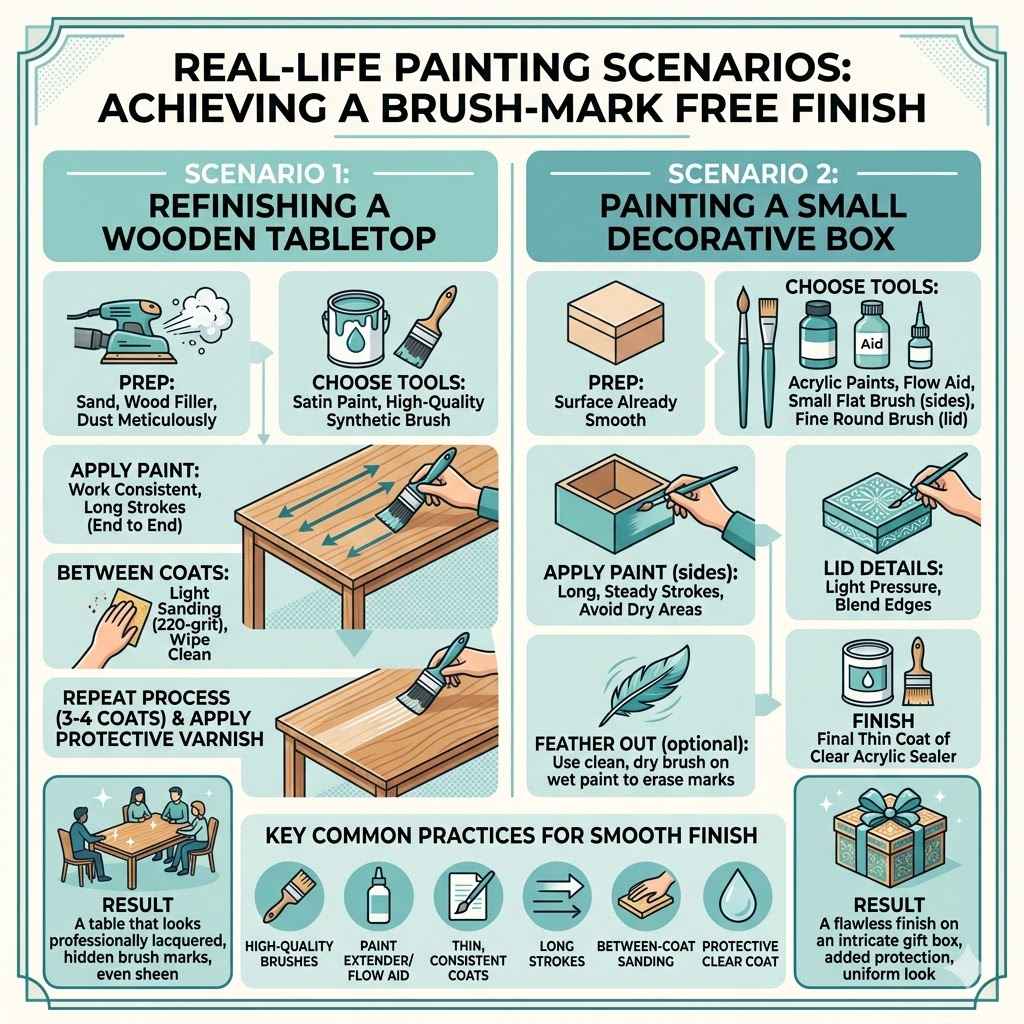 Real-Life Painting Scenarios