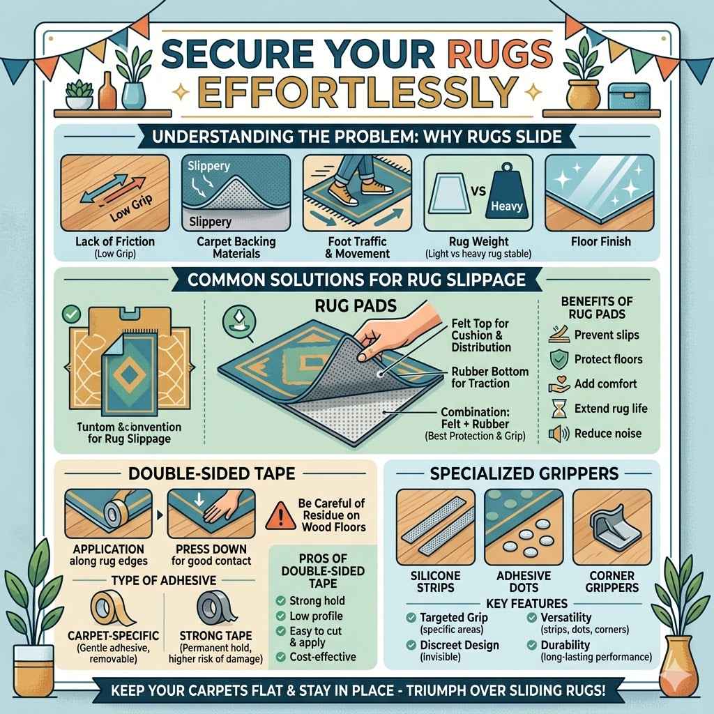 Secure Your Rugs Effortlessly