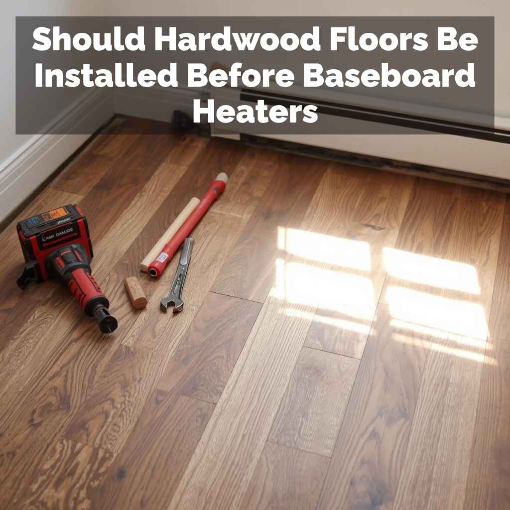 Should Hardwood Floors Be Installed Before Baseboard Heaters