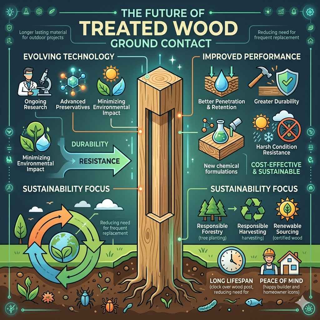 The Future of Treated Wood Ground Contact