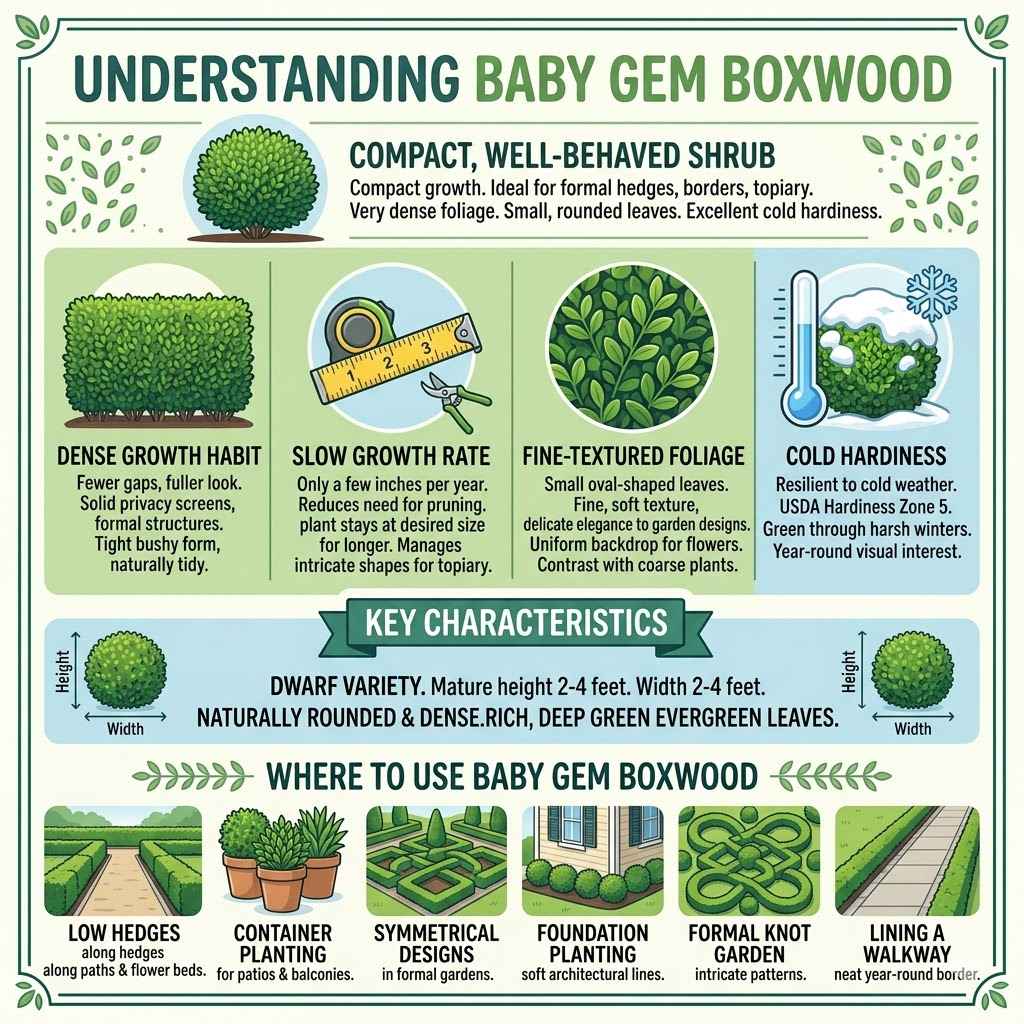 Understanding Baby Gem Boxwood