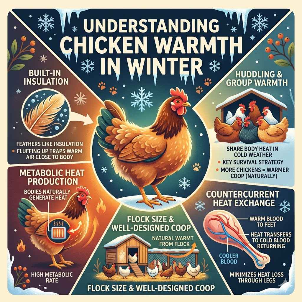 Understanding Chicken Warmth in Winter
