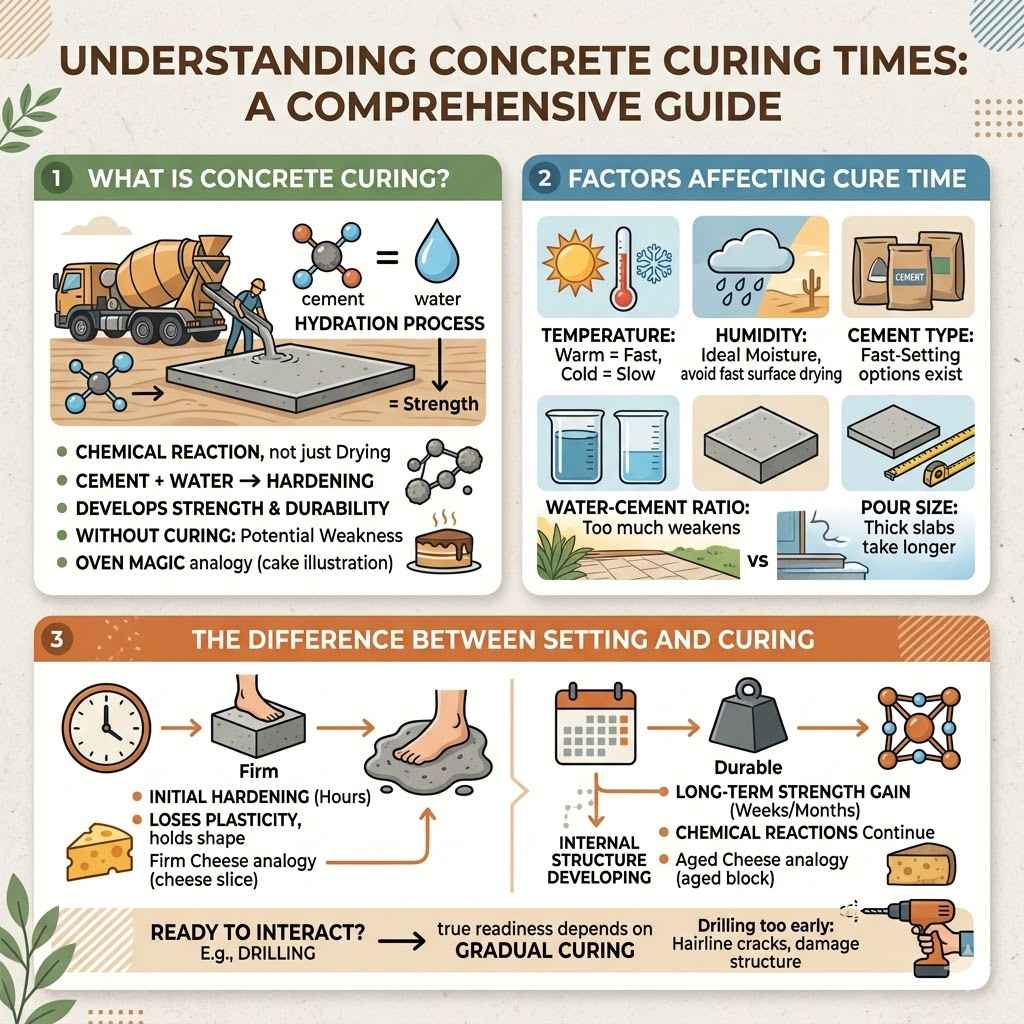 Understanding Concrete Curing Times