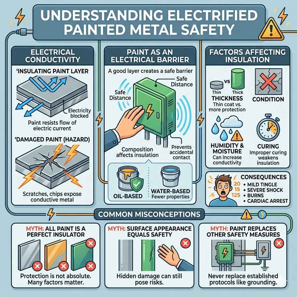Understanding Electrified Painted Metal Safety