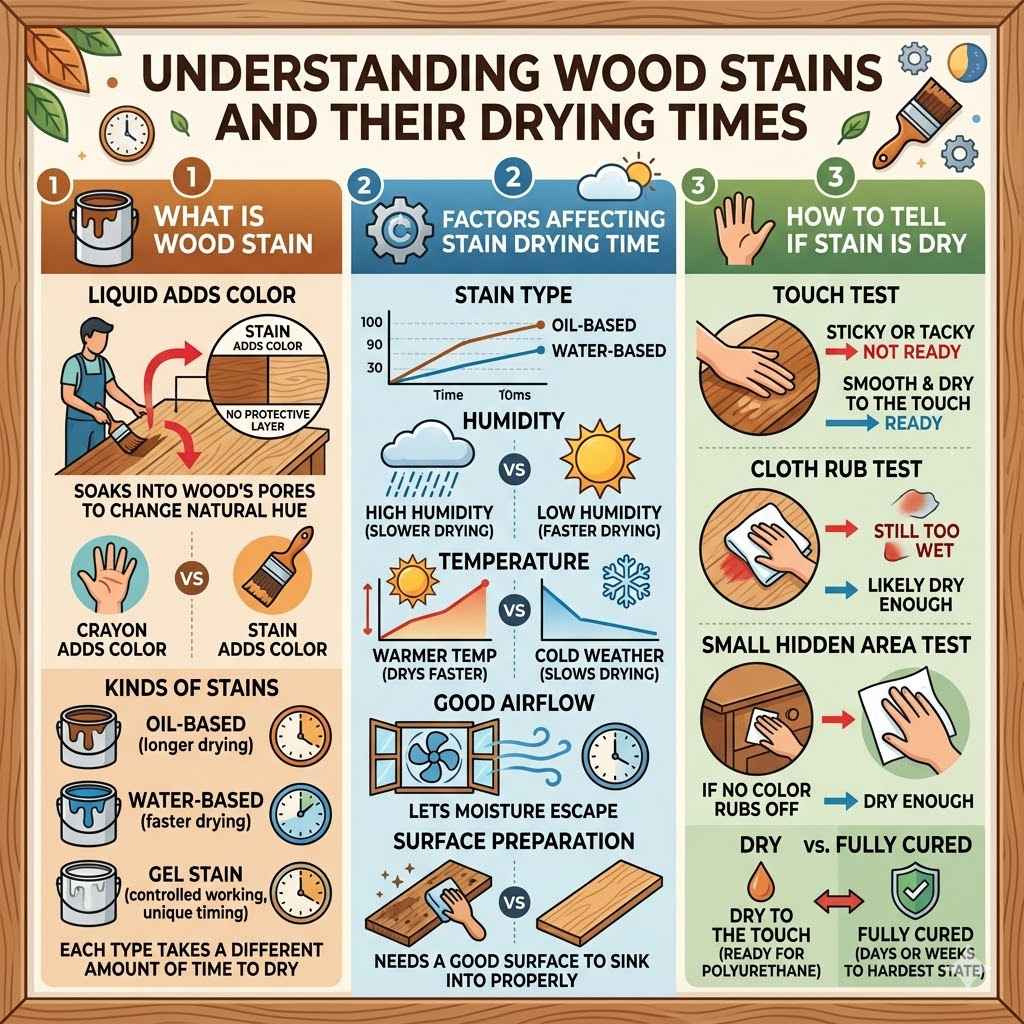 Understanding Wood Stains and Their Drying Times