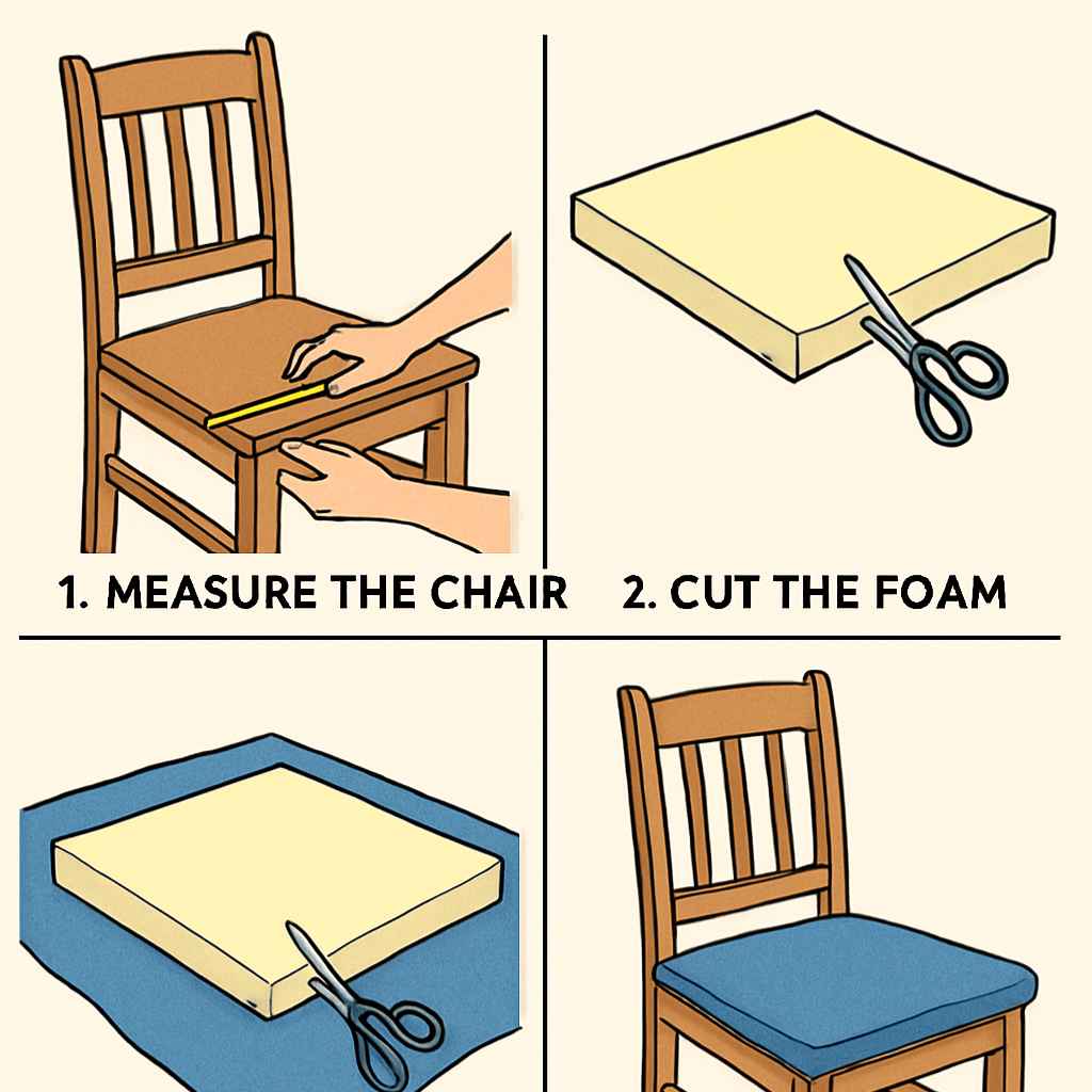 What Exactly Goes Into a DIY Seat Cushion?