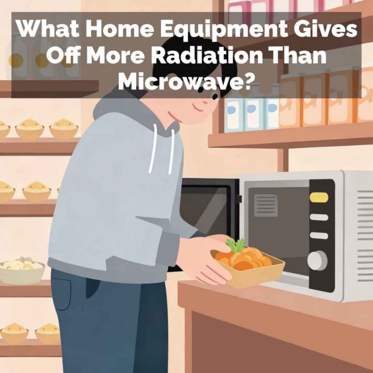 What Home Equipment Gives Off More Radiation Than Microwave