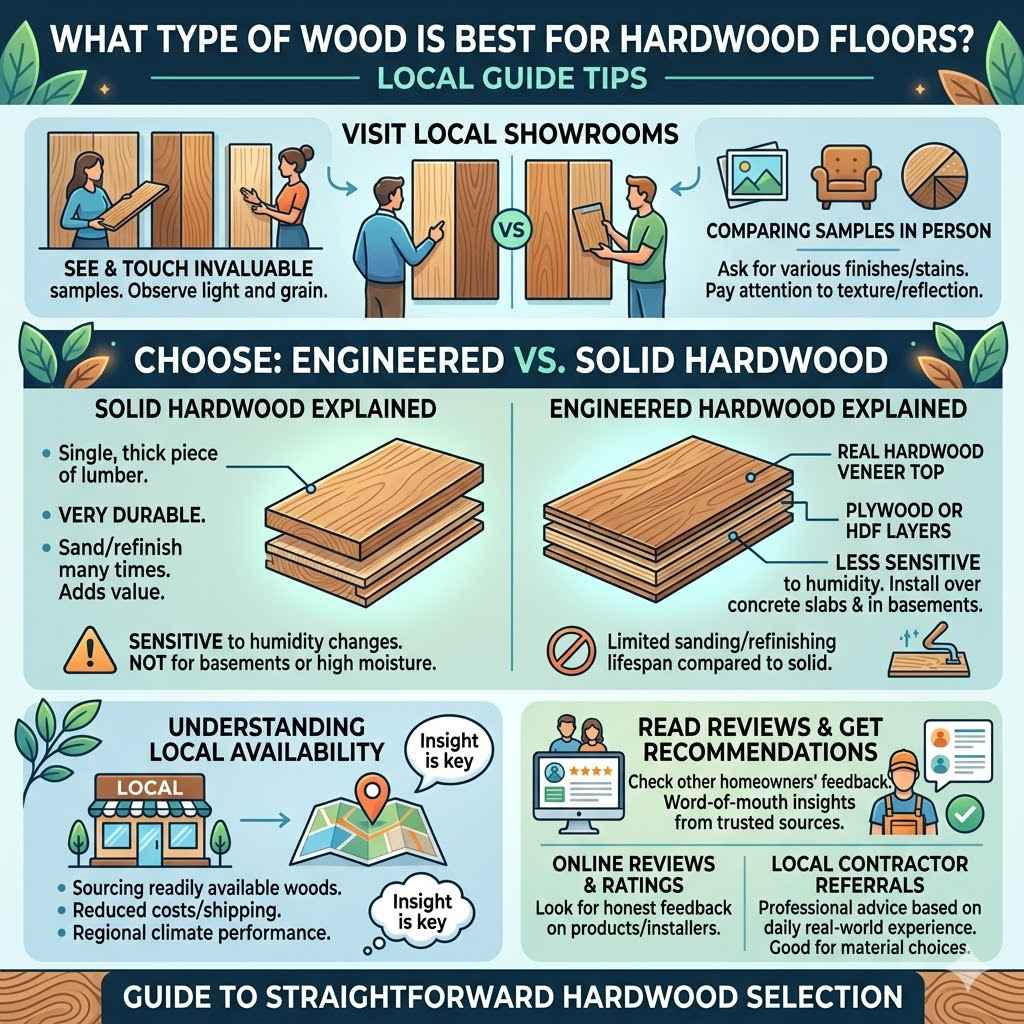 What Type of Wood is Best for Hardwood Floors