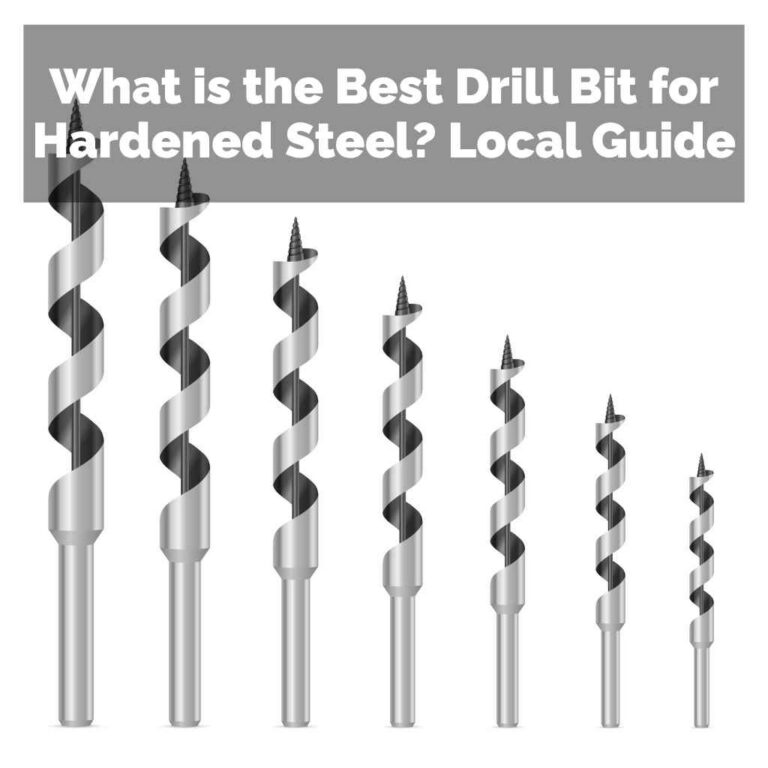 What is the Best Drill Bit for Hardened Steel