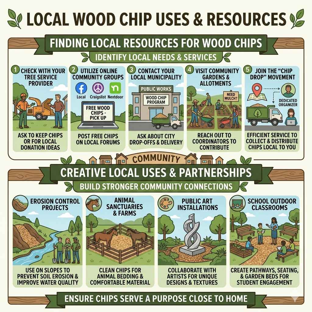 What to Do With Wood Chips After Tree Removal