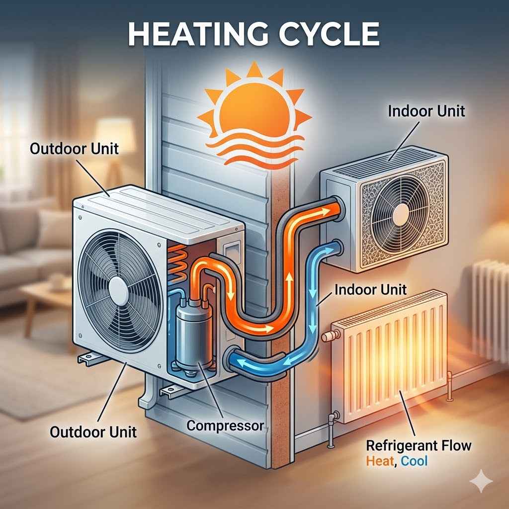Why Heat Pumps Are More Efficient Than Resistive Heaters
