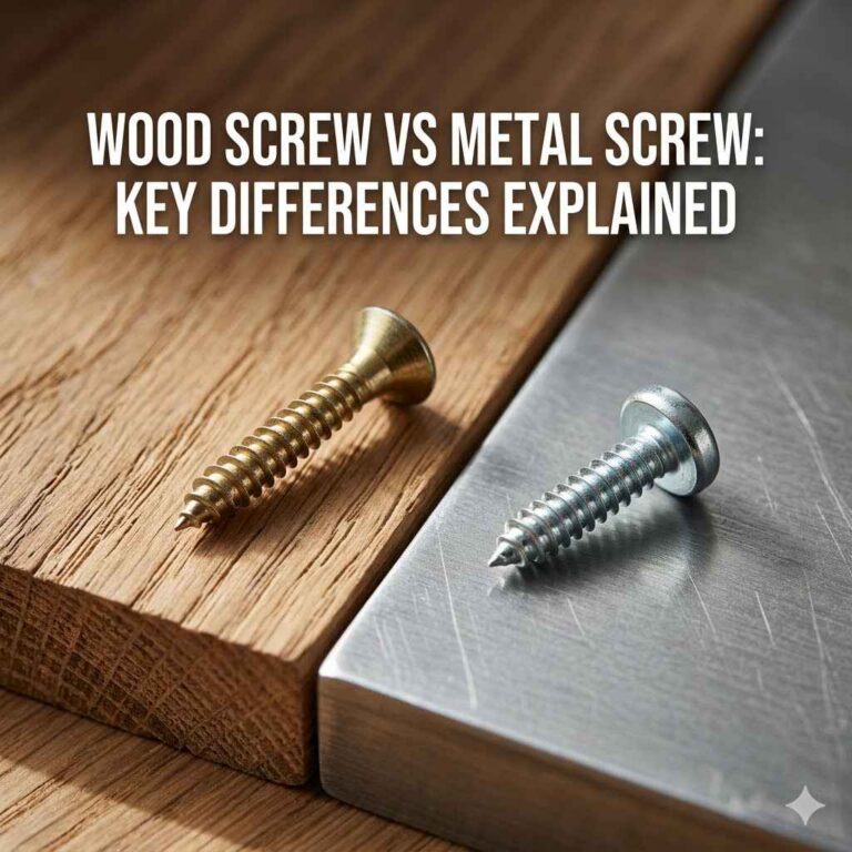 Wood Screw Vs Metal Screw
