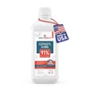 91 percent isopropyl rubbing alcohol bottle