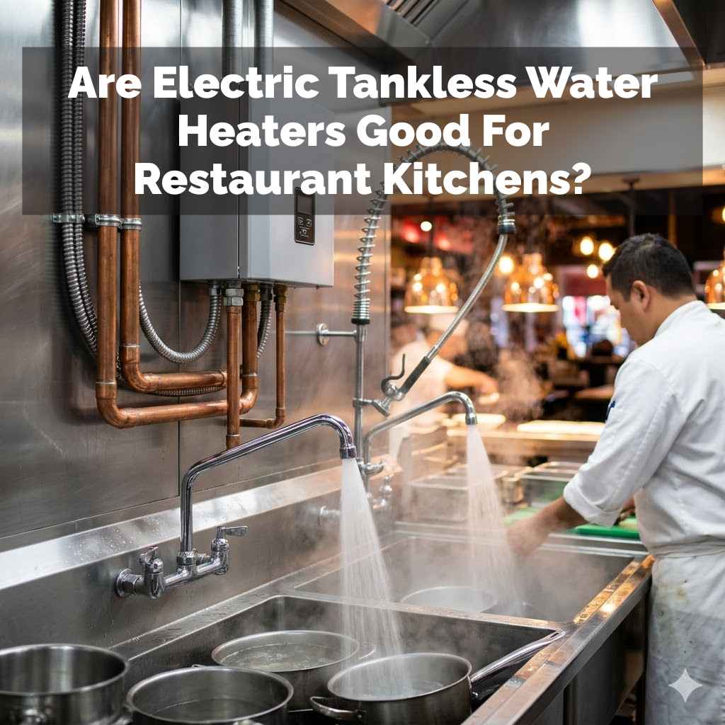 Are Electric Tankless Water Heaters Good For Restaurant Kitchens?