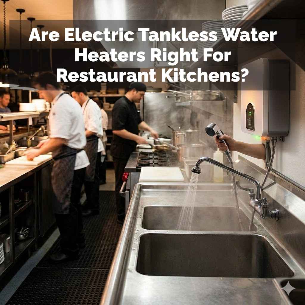 Are Electric Tankless Water Heaters Right For Restaurant Kitchens