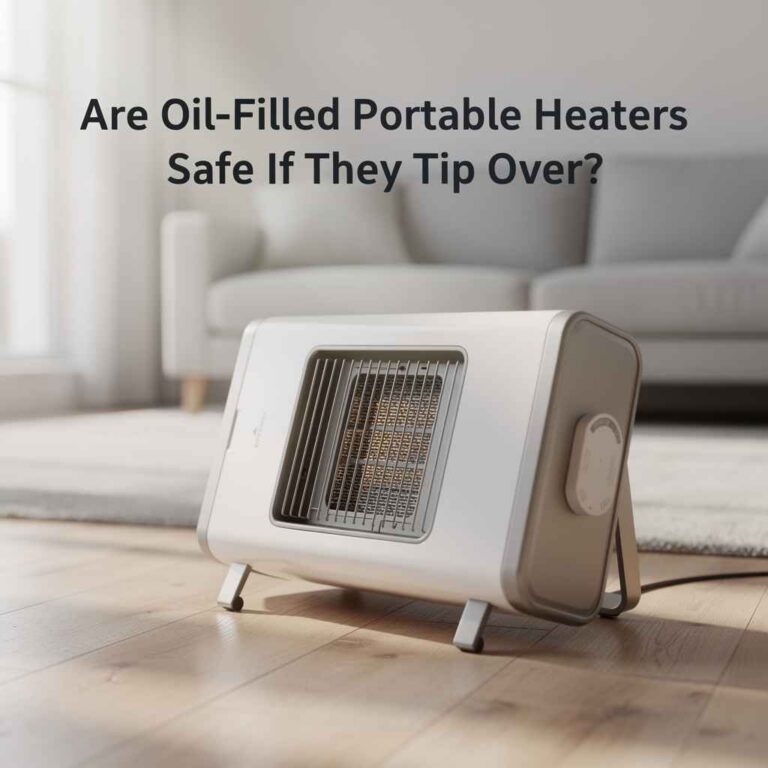 Are Oil-Filled Portable Heaters Safe If They Tip Over?
