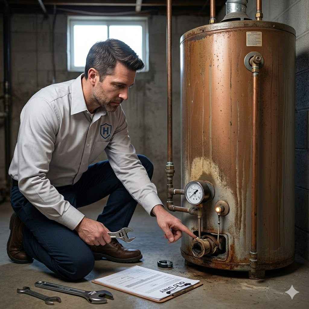 Can American Shield Home Warranty Replace an Old Water Heater?