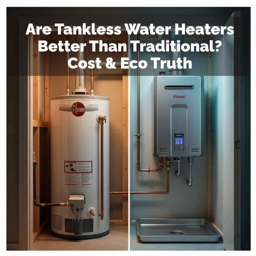 Are Tankless Water Heaters Better Than Traditional