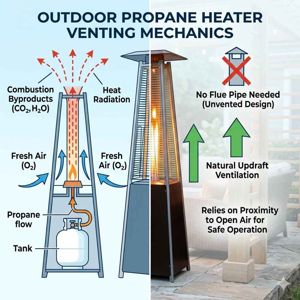 How Portable Outdoor Propane Heaters Work