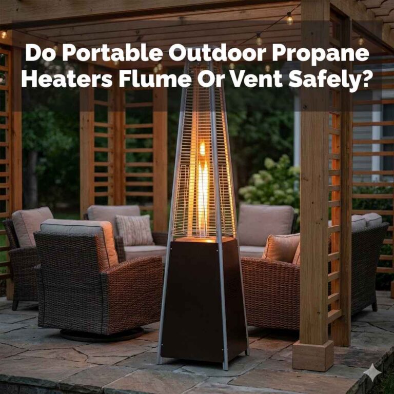 Do Portable Outdoor Propane Heaters Flume Or Vent Safely