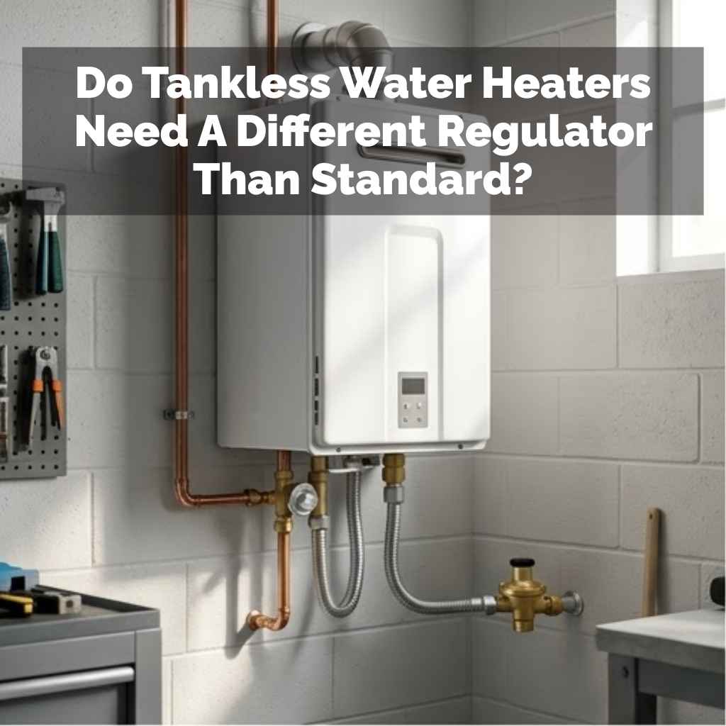 Do Tankless Water Heaters Need A Different Regulator Than Standard