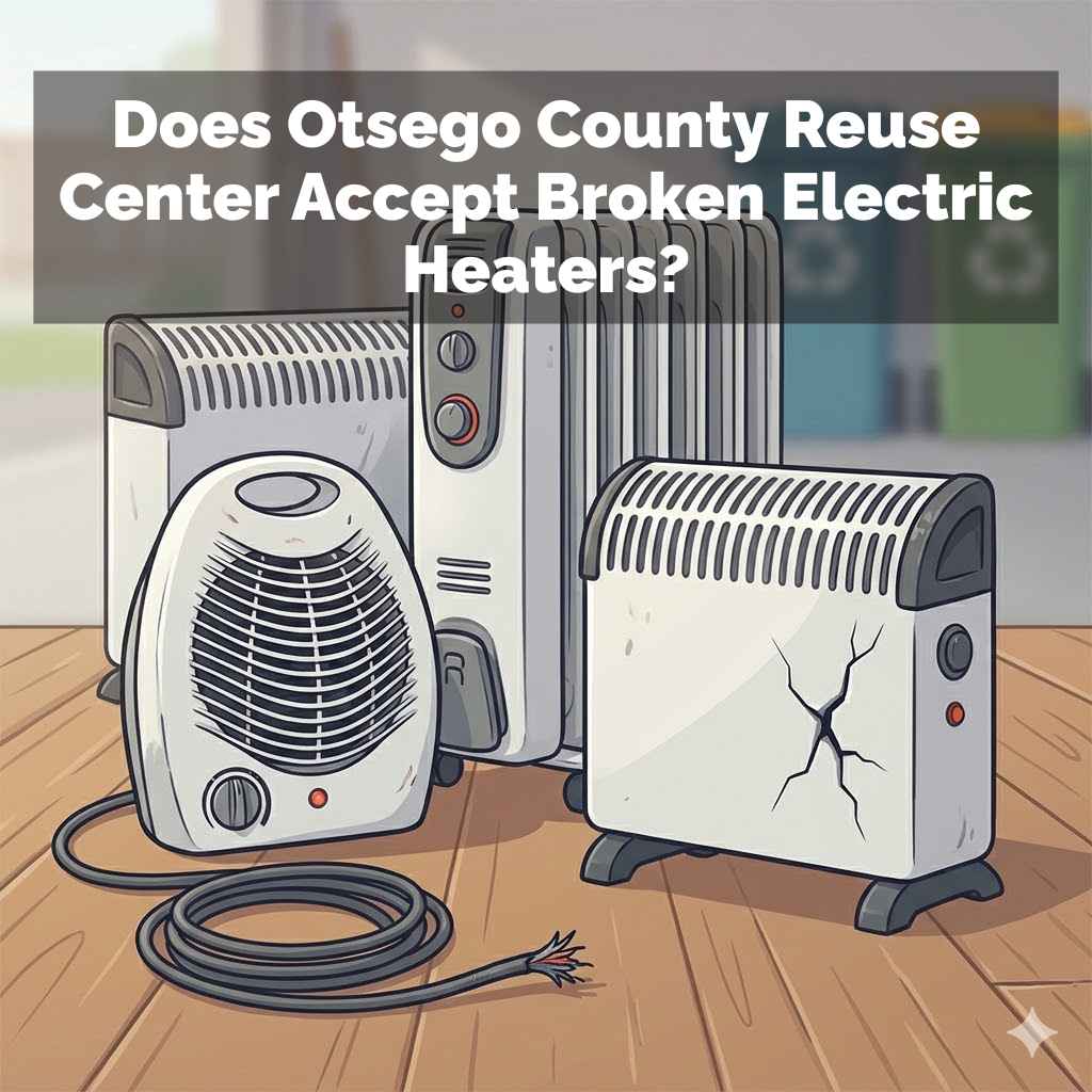 Does Otsego County Reuse Center Accept Broken Electric Heaters