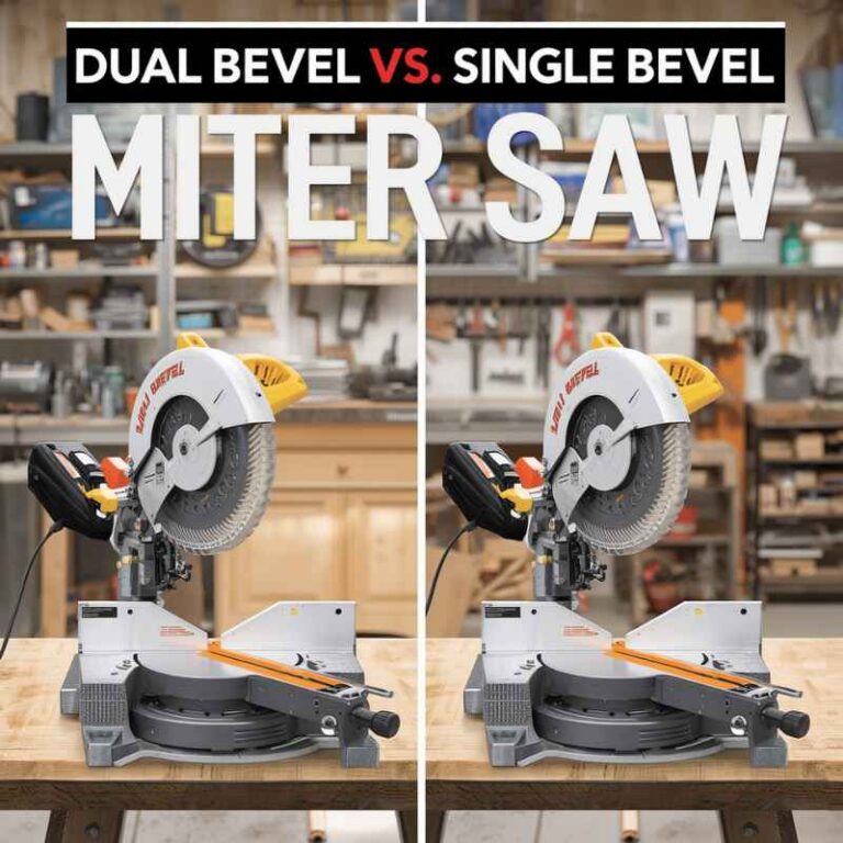 Dual Bevel vs Single Bevel Miter Saw Guide