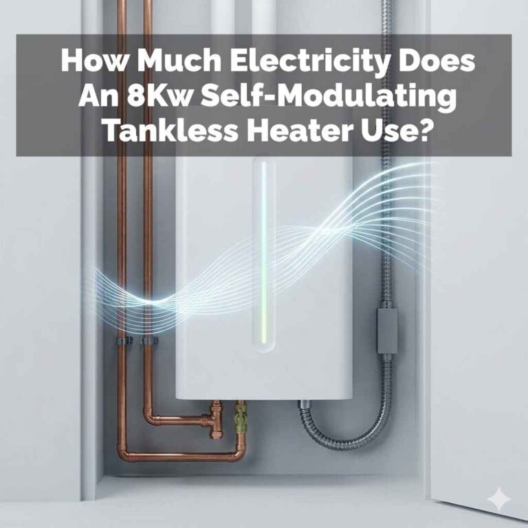 How Much Electricity Does An 8Kw Self-Modulating Tankless Heater Use?
