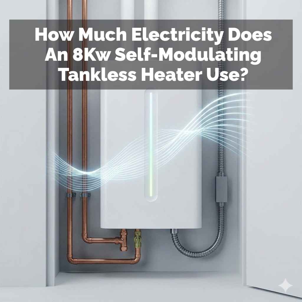 How Much Electricity Does An 8Kw Self-Modulating Tankless Heater Use?