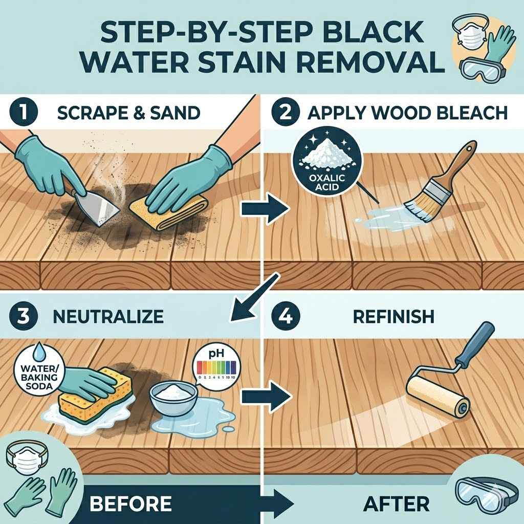 Understanding Water Stains on Hardwood Floors