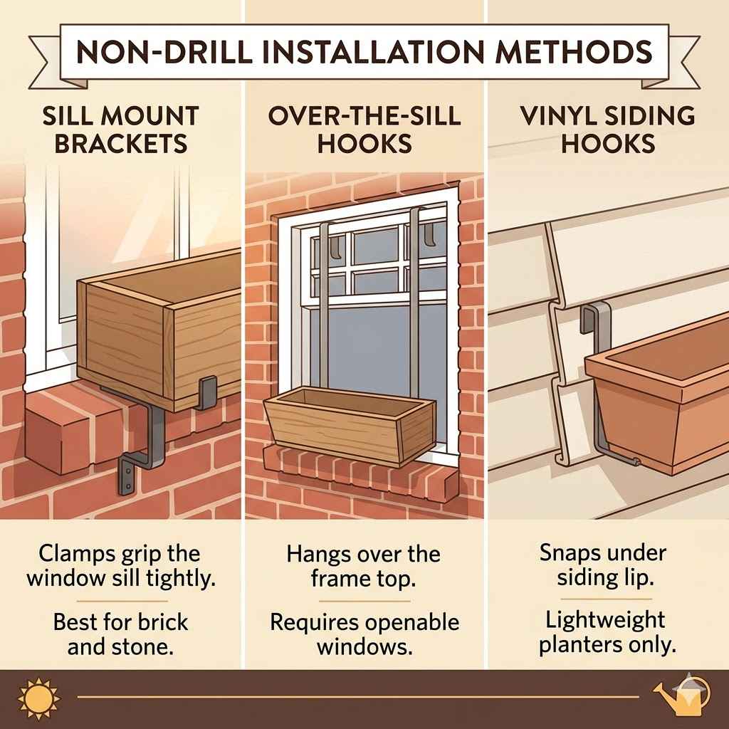Understanding Window Box Installation Without Drilling