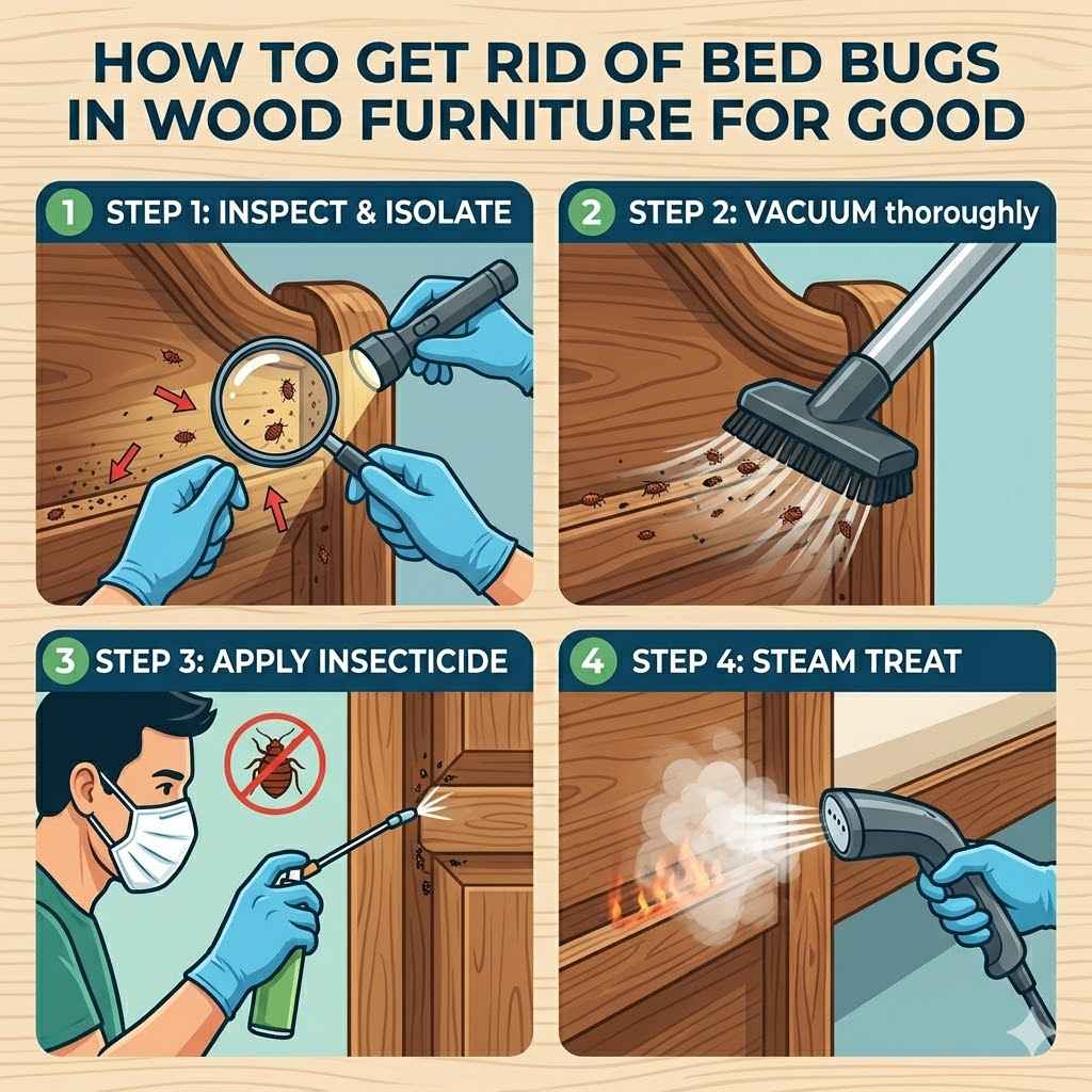 Understanding the Bed Bug Problem in Wood Furniture