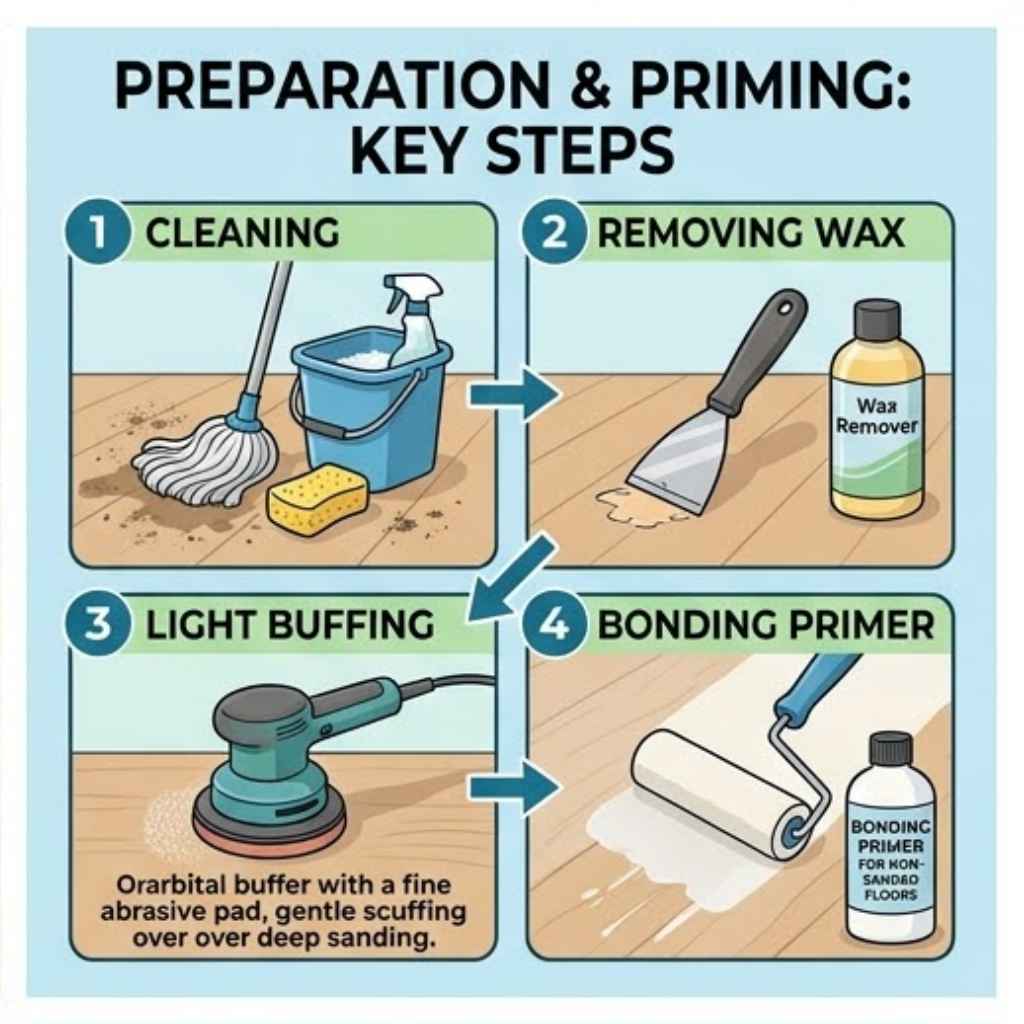 Understanding the "No-Sand" Stain Option