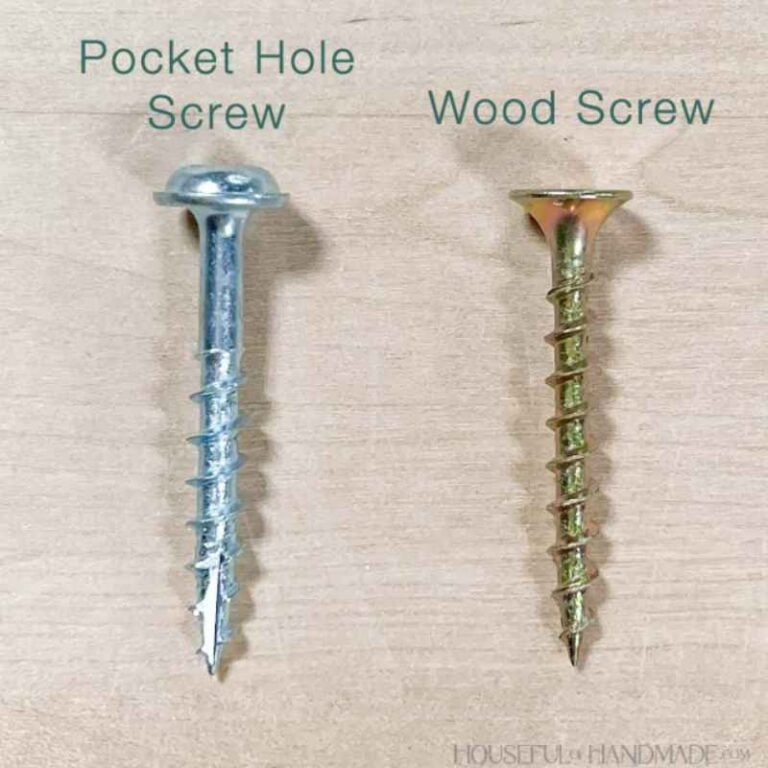What Size Pocket Hole Screws For 3/4 Plywood