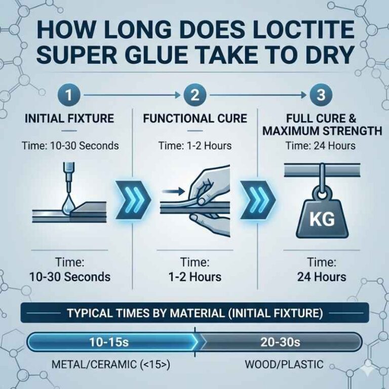 How Long Does Loctite Super Glue Take To Dry? Full Answer