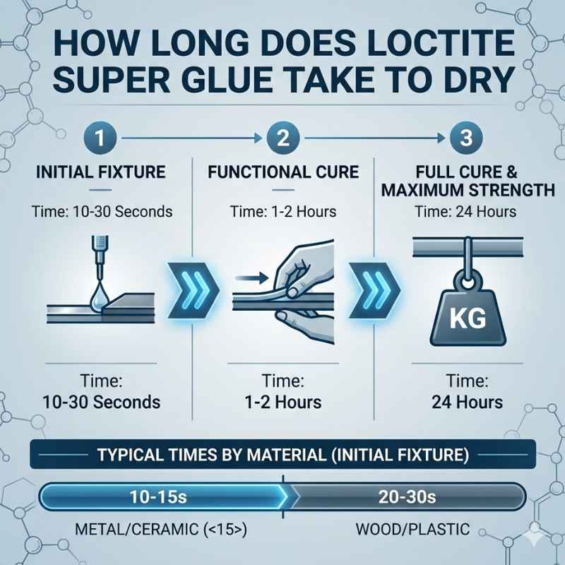 Understanding Loctite Super Glue Drying Times