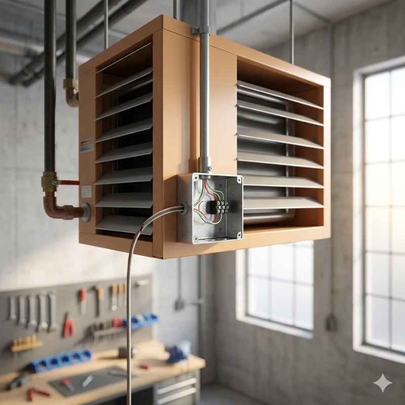 Where Do You Connect Thermostat Wires On Modine Heaters