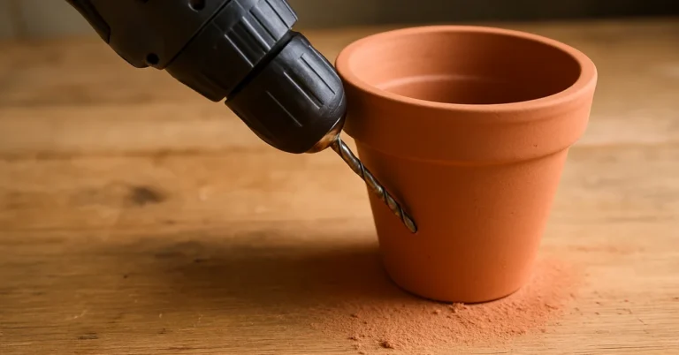 How To Drill A Drainage Hole In A Ceramic Pot (No Cracks)
