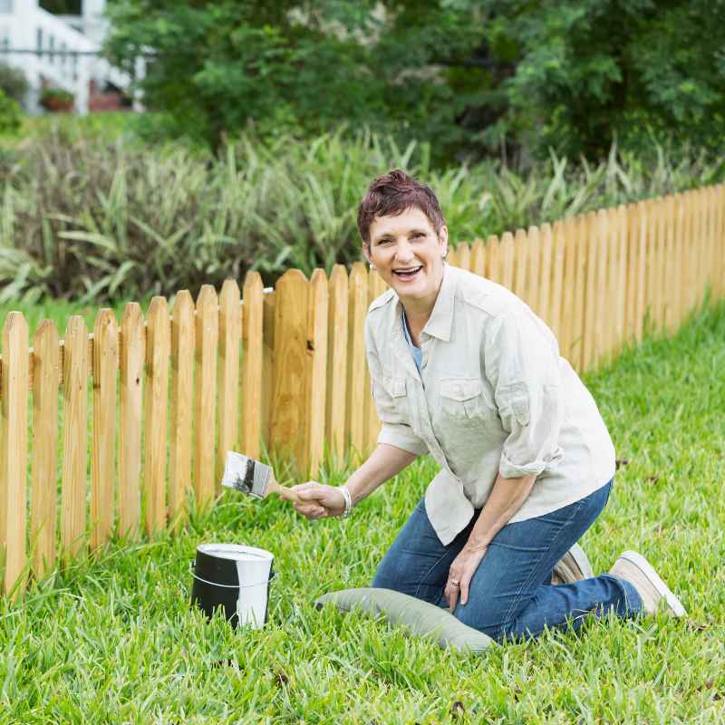 Alternatives to Solid Stain Over Painted Fence